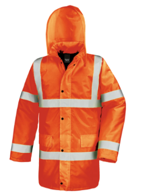 Result Motorway Jacket RS218 - Fluo Orange